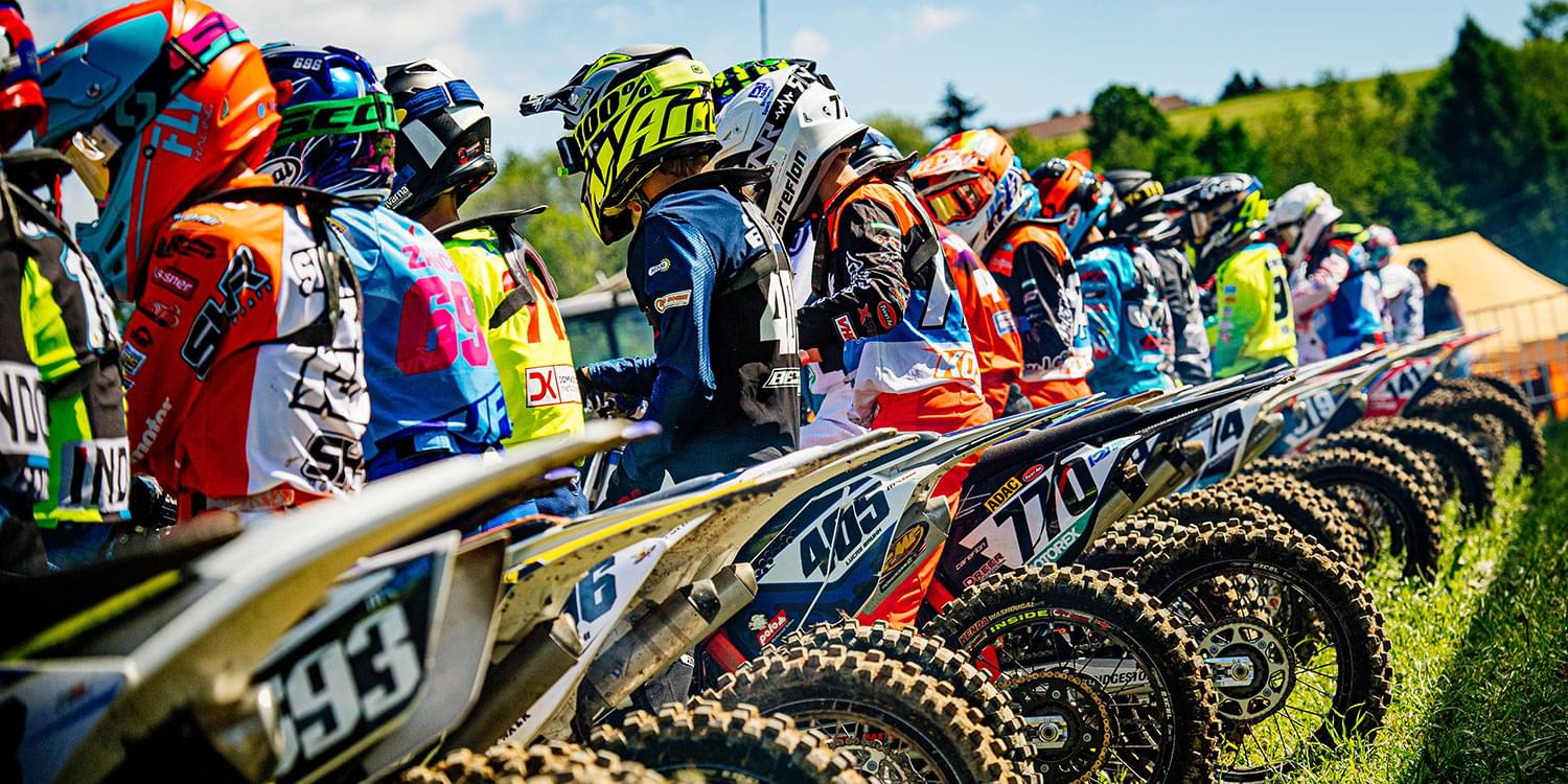 Werbemittel-Erstellung fuer Motocross Spitzensport