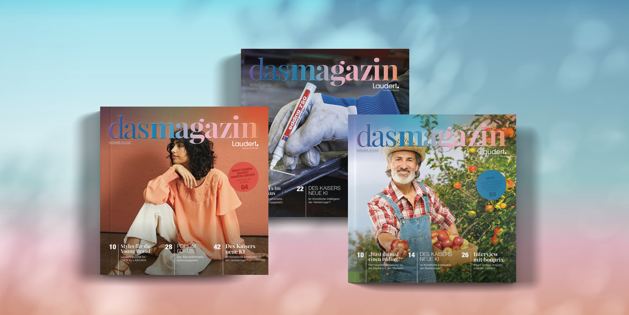 Ausgabe 02/2024 unseres Laudert-Magazins ist online