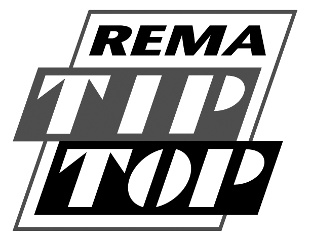 REMA TIP TOP Logo Graustufe